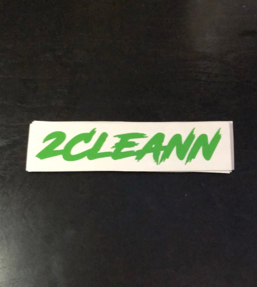 2Cleann Small Stickers